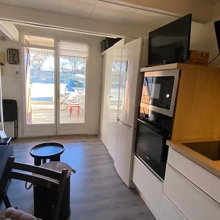 Port : Mezzanine, Climatisee, Animaux -10kg, Parking, 4 Pers. - Fr-1-798-54 Villa Leucate